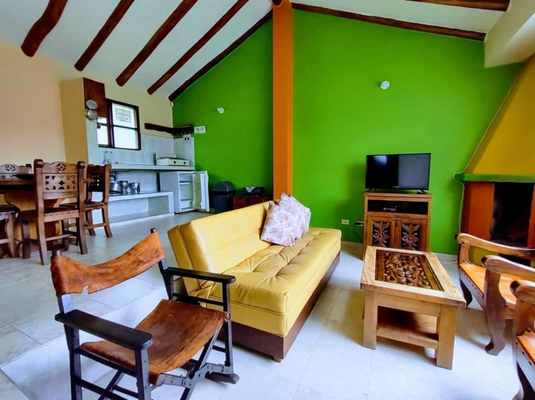 Hotel Cabanas San Cayetano Paipa Luaran gambar