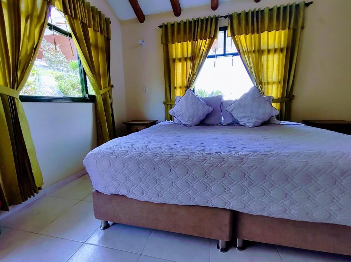 Hotel Cabanas San Cayetano Paipa Luaran gambar