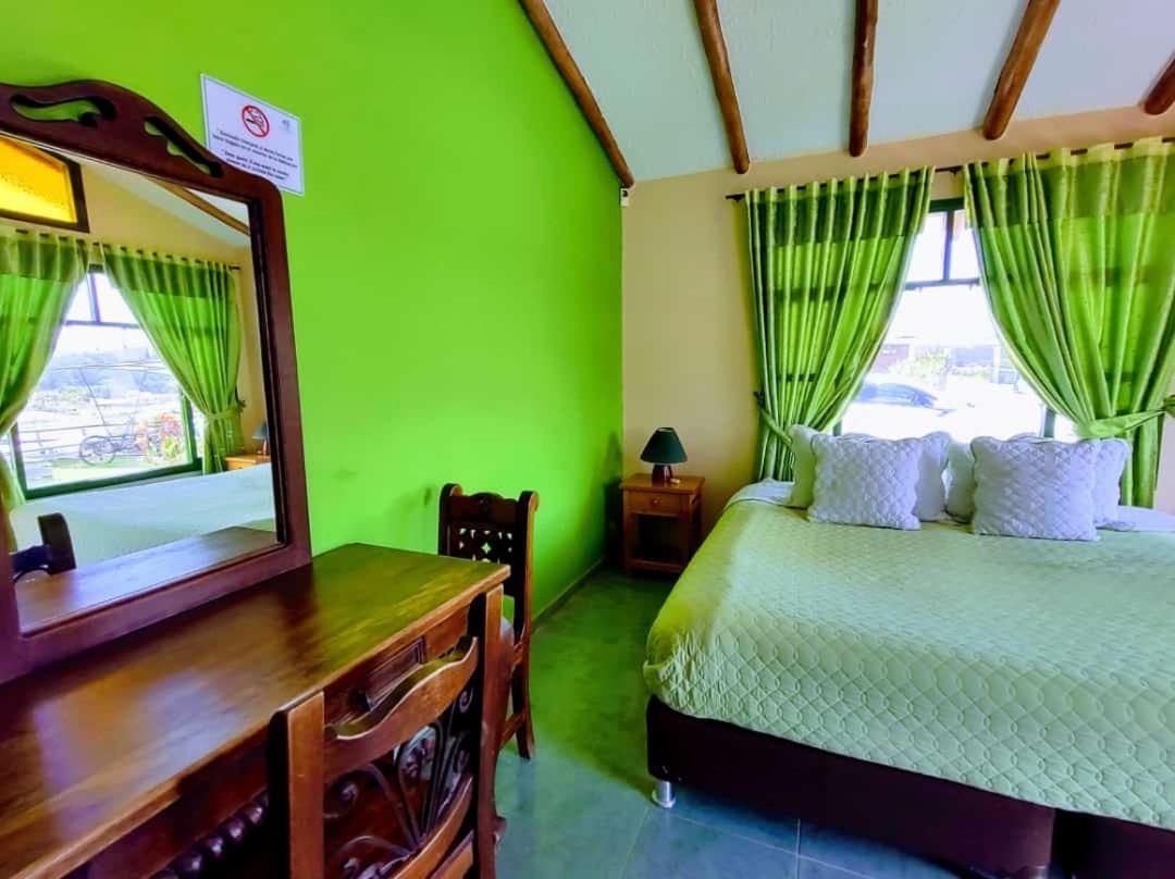 Hotel Cabanas San Cayetano Paipa Luaran gambar
