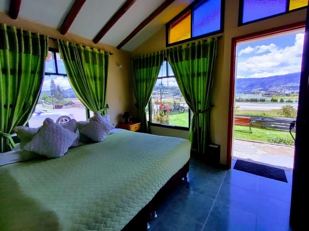 Hotel Cabanas San Cayetano Paipa Luaran gambar