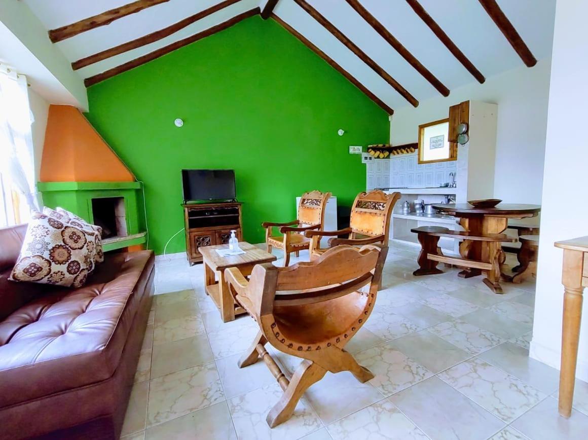 Hotel Cabanas San Cayetano Paipa Luaran gambar