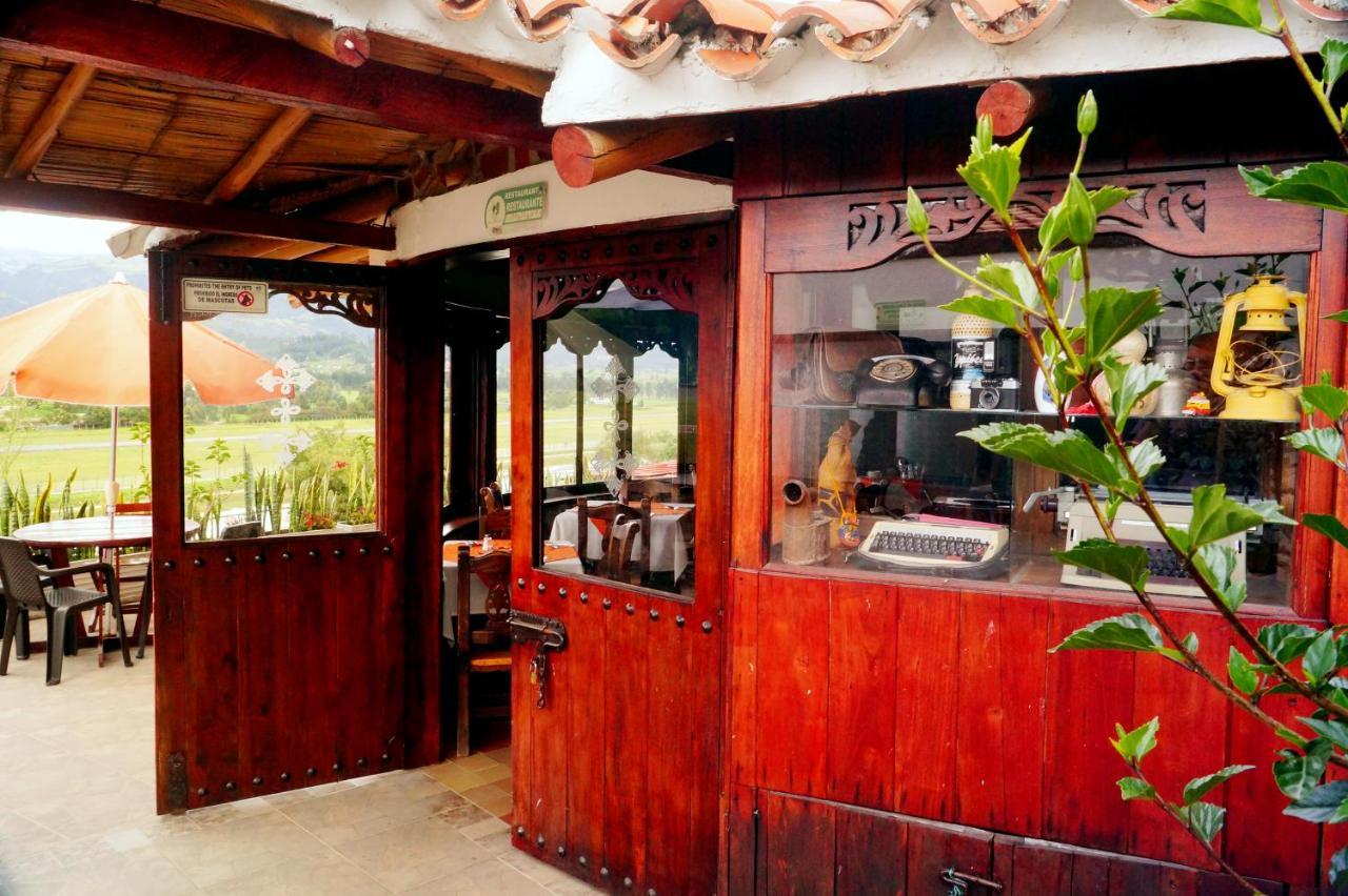 Hotel Cabanas San Cayetano Paipa Luaran gambar